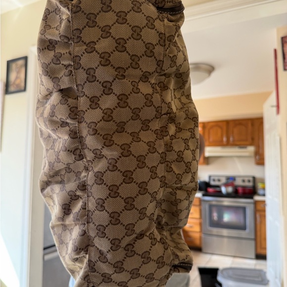 Gucci Tan and Black Shoulder Bag - Picture 6 of 11